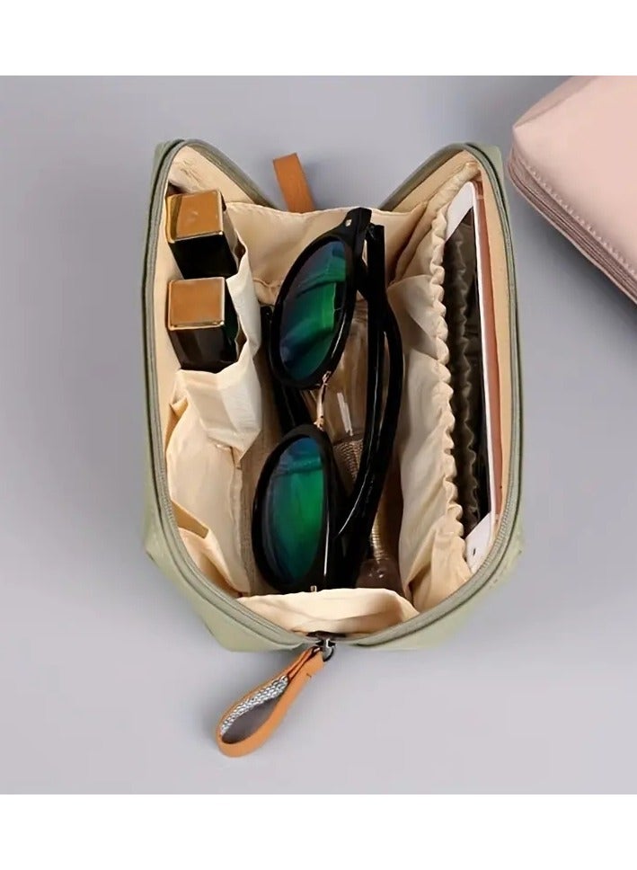 ORiTi Small Makeup Bag For Purse,Makeup Pouch Small Cosmetic Bag Mini  Portable Hand Bag For Women And Girls - Image 2