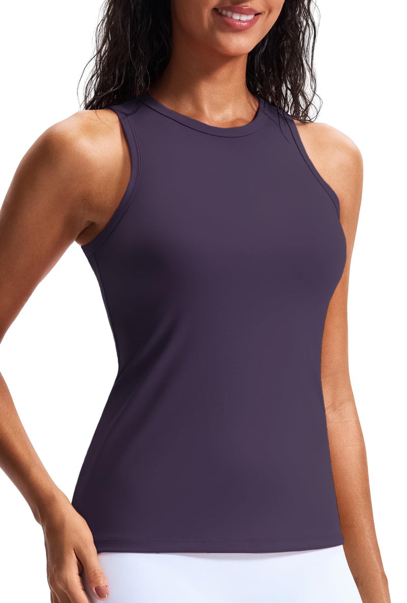 JOYSPELS Workout Tank Tops for Women, Butter Soft Yoga Tops, Slim Fit Athletic Tank - Image 1