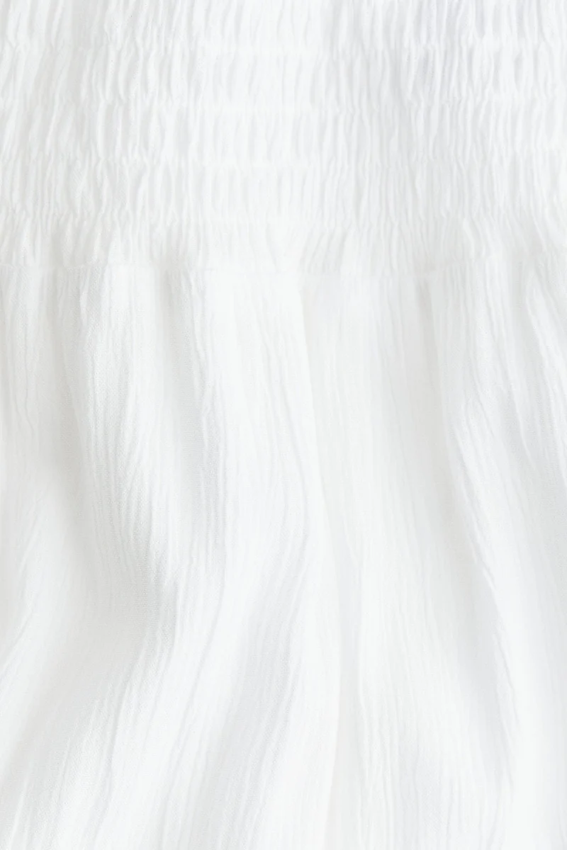 اتش اند ام Smocked tiered skirt