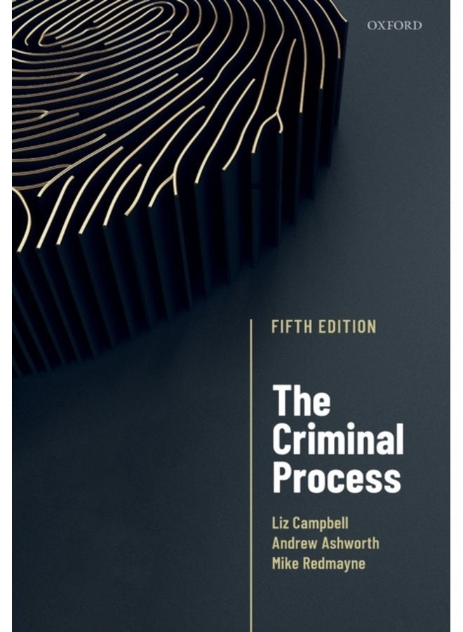 The Criminal Process - Paperback