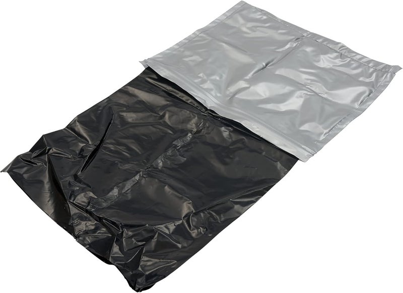 Reliance Double Doodie Toilet Waste Bags with Bio-Gel - 6-Pack, Black - Image 4