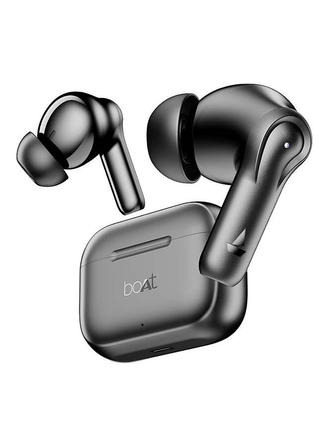 boAt Airdopes 161 with ASAP Charge And 40 HRS Playback - Carbon Black - Image 1