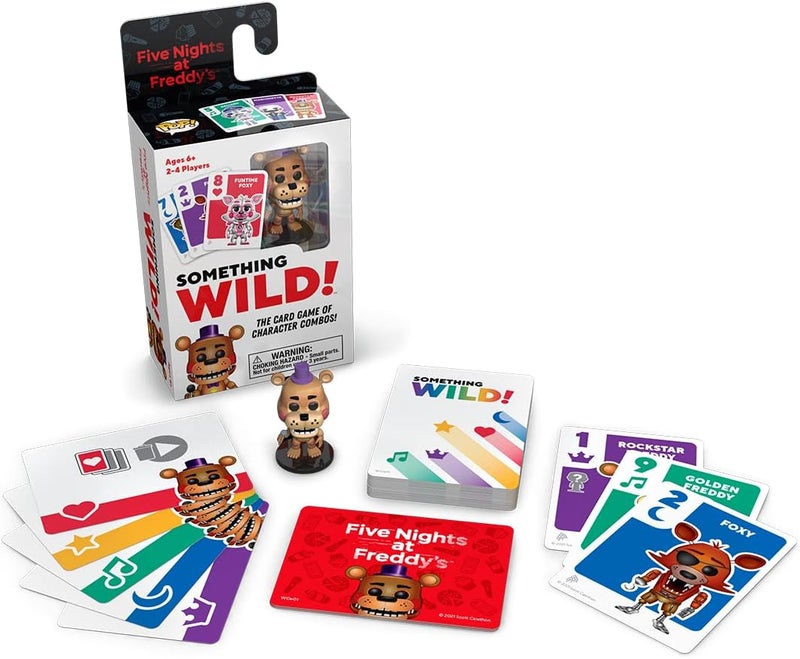 FUNKO GAMES Something Wild! Five Nights at Freddy's with Freddy Pocket Pop! Card Game - Image 2