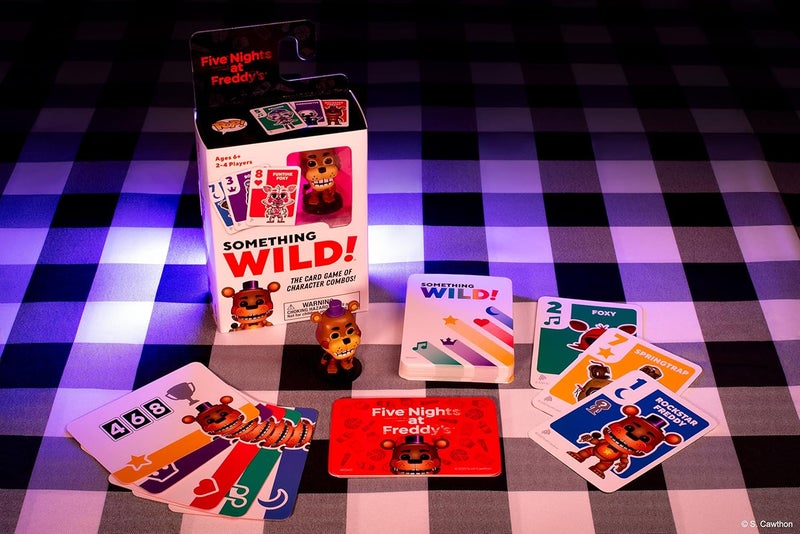 FUNKO GAMES Something Wild! Five Nights at Freddy's with Freddy Pocket Pop! Card Game - Image 4