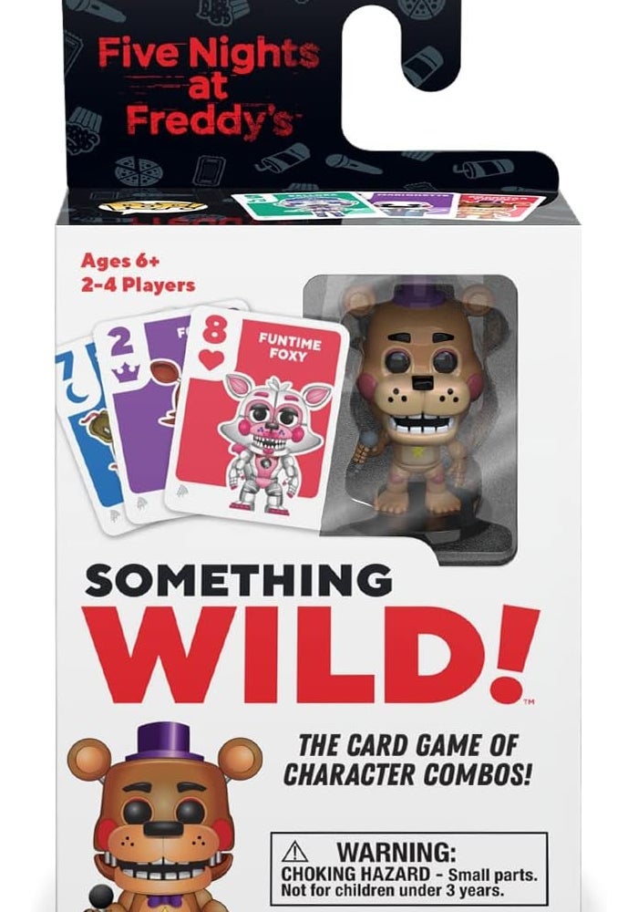 FUNKO GAMES Something Wild! Five Nights at Freddy's with Freddy Pocket Pop! Card Game - Image 1