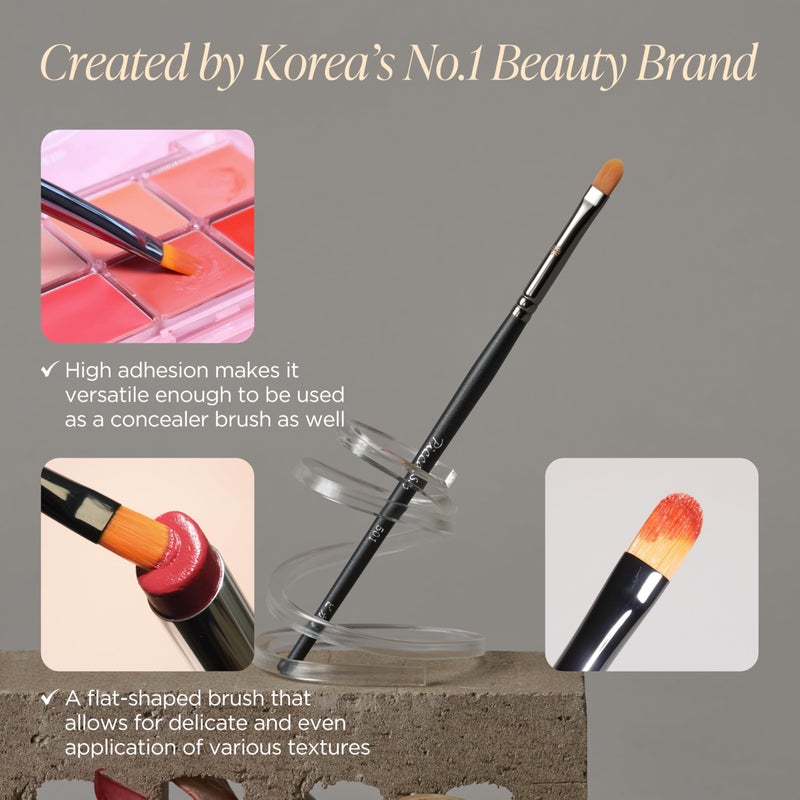 Piccasso 501 Lip Brush â€“ Professional Lip Brush for Precise Lip Gloss & Lip Stain Application, Smooth Color Payoff & Defined Lip Lines, Synthetic Makeup Brush for Clean, Flawless Finish - Image 2