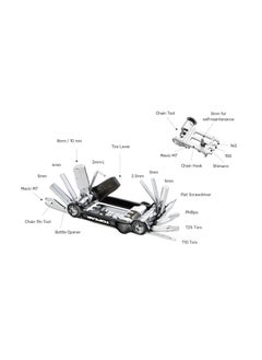 TOPEAK Topeak Tool box Ninja Master +Tool box t20  - Image 5