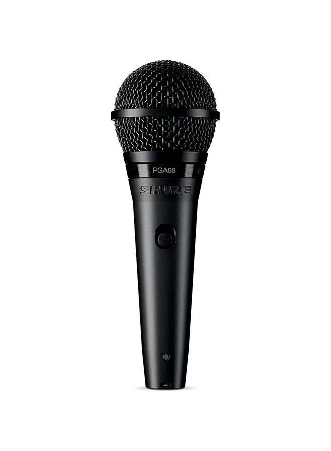 Cardioid Dynamic Vocal Microphone PGA58-XLR-E Black - Image 1