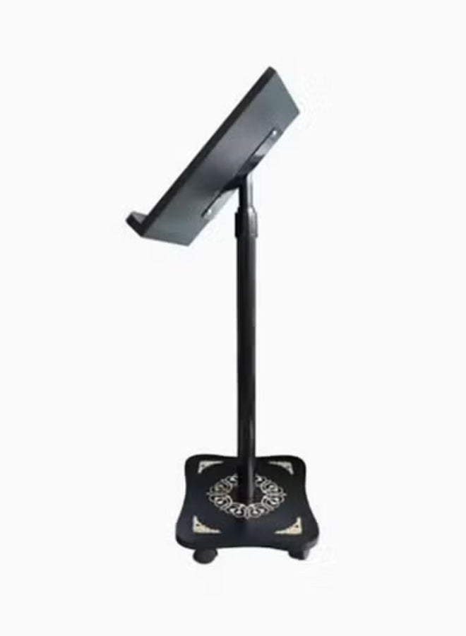 Sundus Adjustable Muslim Quran Book Holder Pen Stand For Convenient Read (Black) - Image 2