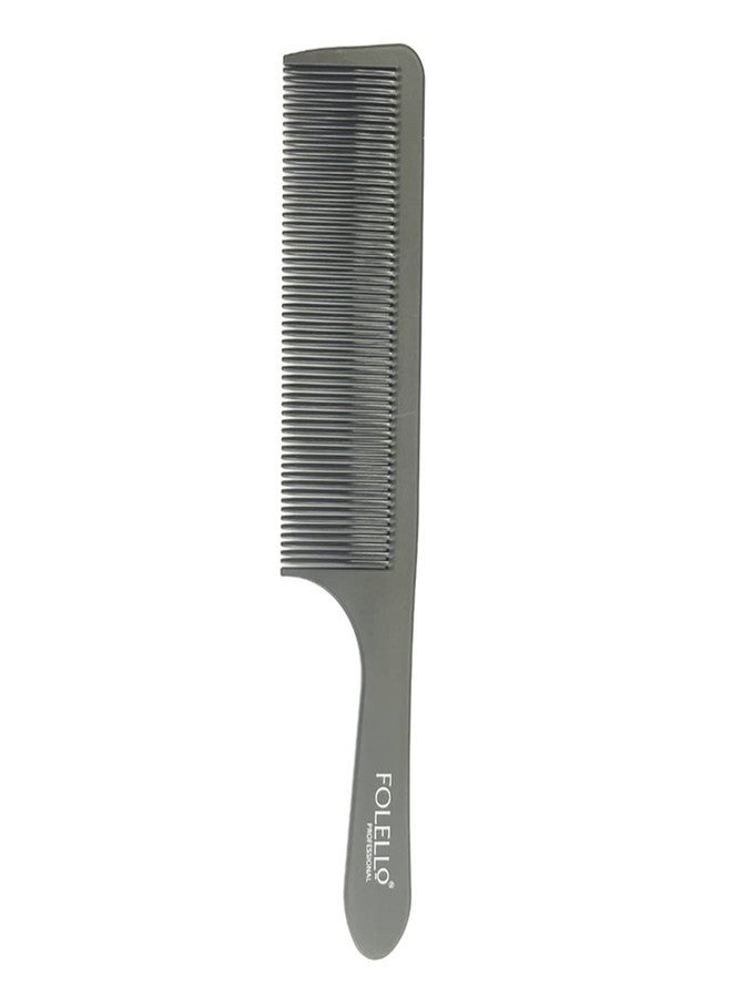 FOLELLO Professional Carbon Fiber Comb With Handle FX-0611 - Image 1