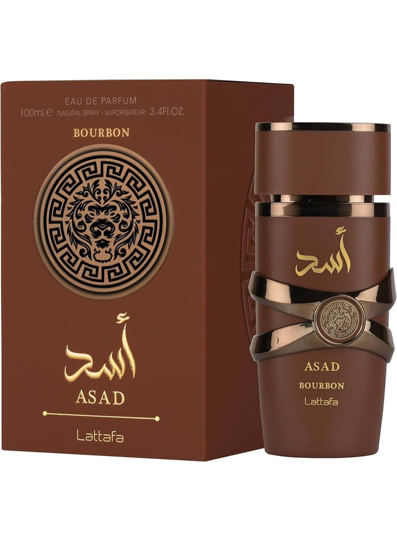 Lattafa لاتفا أسد بوربون EDP 100 مل - Image 1