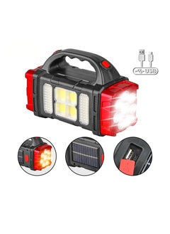hurry bolt Multifunctional Solar Lamp, USB Charging Emergency Light Torch Multi Mode Emergency, IP44 Waterproof Also Power Bank HB1678  - Image 1