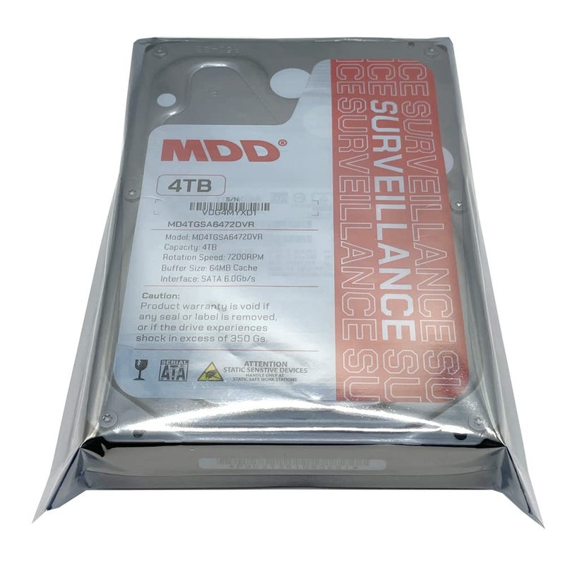 MDD MAXDIGITALDATA MDD (MDD4TSATA6472DVR) 4TB 7200RPM 64MB Cache SATA 6.0Gb/s 3.5-inch Internal Surveillance Hard Drive (Renewed) - Image 3