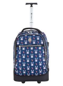 Wires 3 Piece Kids School Trolley Bag laptop compartment 2 Wheels With Lunch bag & Pencil Case  - Image 4