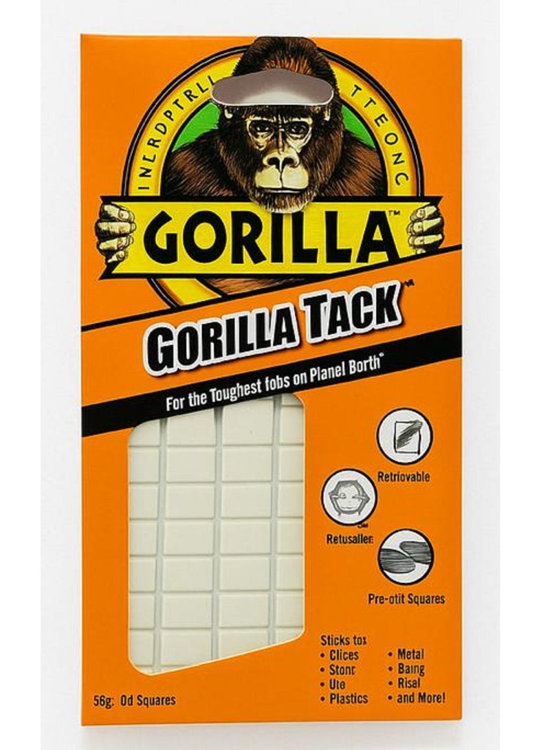 Gorilla غوريلا تاك 56 جرام (84 مربع مقصوص مسبقاً) - Image 1