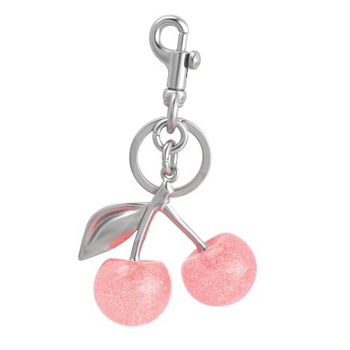 FASTFAIRY Keychain Cherry Bag Charms Purse: Key Chains Women Cute - Car keyrings leather handbags - Valentines Day Gifts - Image 1