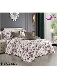 Moon Summer printed double bed sheet  - Image 1