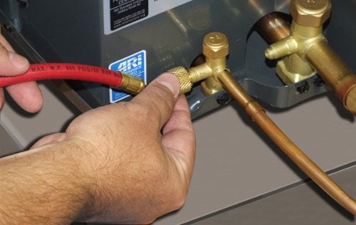 Uniweld UNF3 Nitrogen Flow Indicator with 1/4-Inch Female Flare Inlet Connection and 1/4-Inch Male Flare Outlet Connection - Image 5