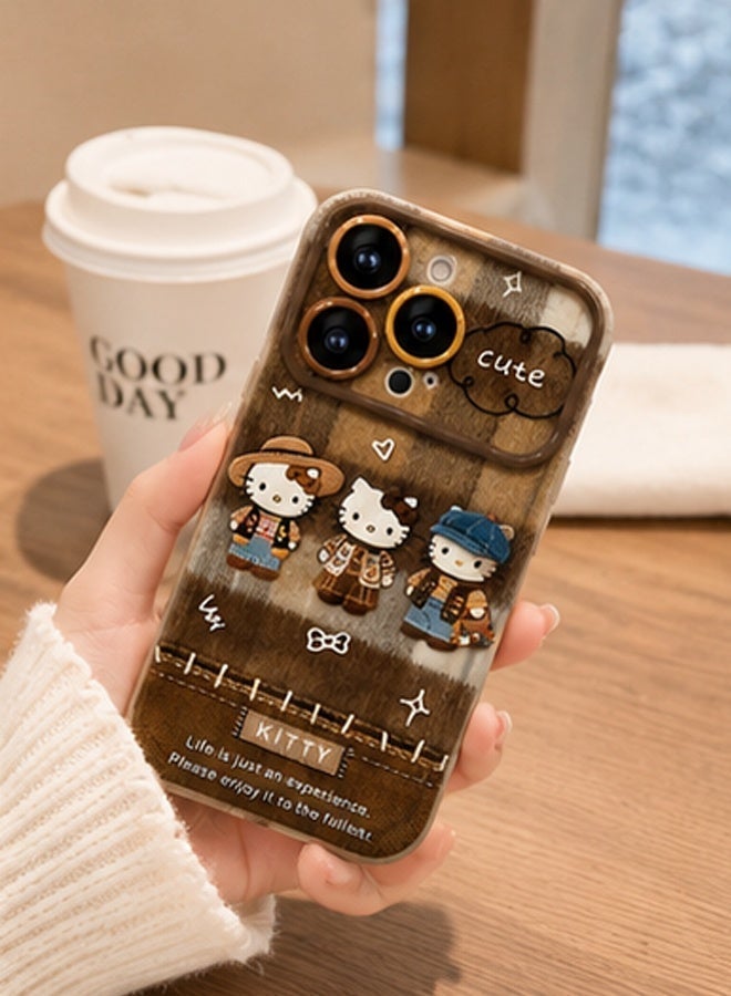 متوافق مع حافظة iPhone 17 Pro Max مع سلسلة سوار ملونة، غطاء حماية لطيف مقاوم للصدمات جراب هاتف من السيليكون الناعم لهاتف iPhone 17 Pro Max للنساء والفتيات - Image 5