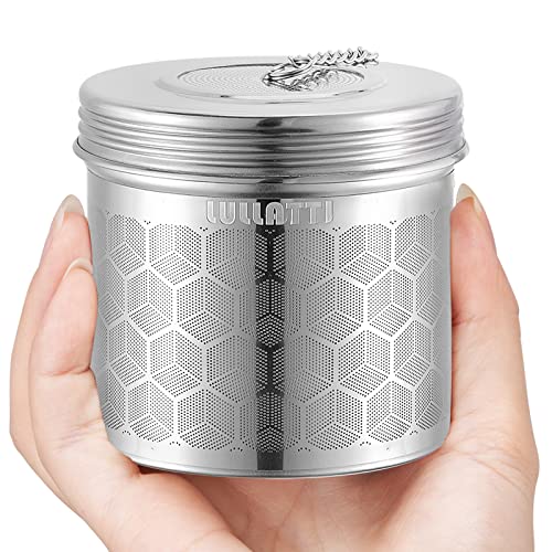 LULLATTI Extra Large Tea Ball Infuser for Pitcher(2 Pack), 18/8 Stainless Steel Tea Steeper, Extra Fine Mesh Tea Strainer Perfect for Brewing Herbs, Iced Tea, Coffee, Cooking Soup - Image 1