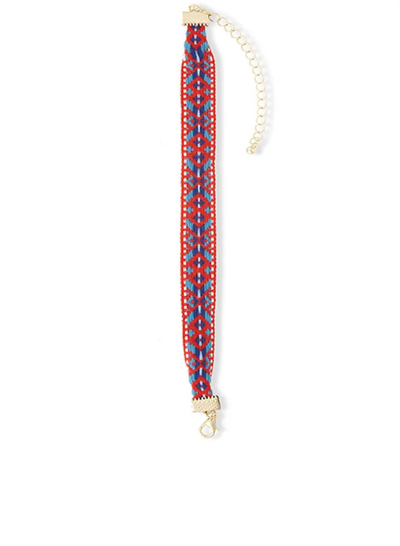 Ginger Textile  Bracelet