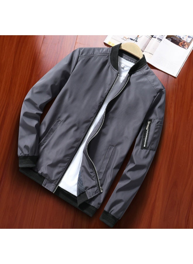 general JEShifangjiusu Men's Jacket Insulated Fall Winter jacket Casual Warm Padded Coats Zip Up Windproof Quilted Bomber Jackets - Image 1