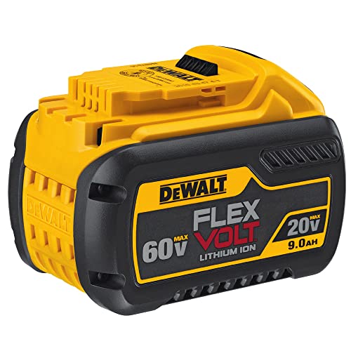 DEWALT 60V MAX* FLEXVOLT Lithium Battery with Charger, 9-Ah (DCB118X1) - Image 4