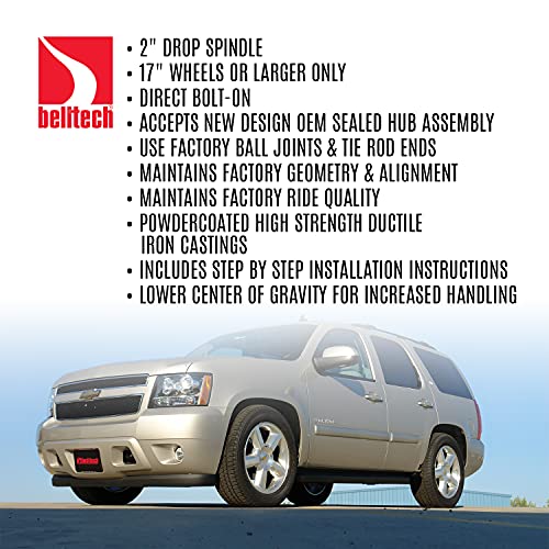 Belltech 2511 Drop Spindle Set - Image 5