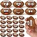 Arrowbash 24 Pcs Mini Face Football Stress Balls for Boys Girls Fidget Toys Bulk Foam Football for Stress and Anxiety Relief Balls for Party Favors Birthday Gift Decoration - Image 2