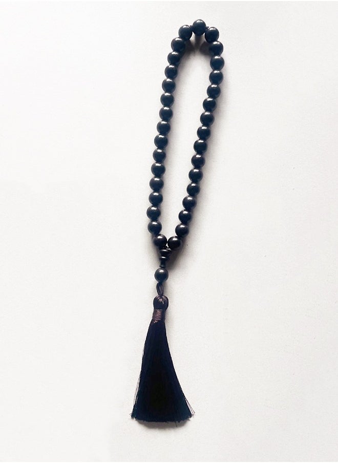WooFree 33 Count Ebony Prayer Beads  - Image 1