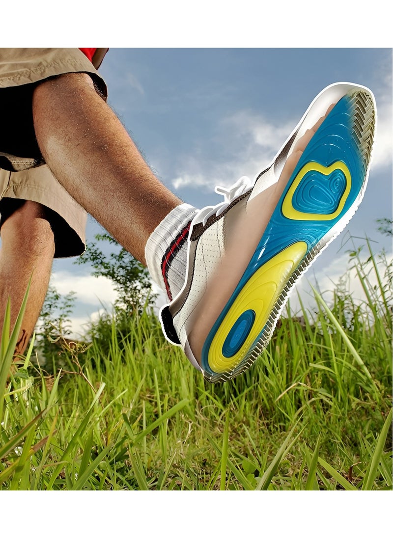 Plan A - Flexible silicone insole with Active Gel technology for daily and sports use. Designed with double gel to absorb shock and reduce excess pressure during walking and daily activities, providing all-day comfort and support - Image 1