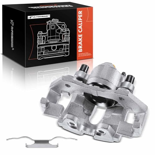 A-Premium Disc Brake Caliper Assembly with Bracket Compatible with Select Ford, Mazda and Mercury Models - Escape 2011-2012, Tribute/Mariner 2011, 2.5L/3.0L - Front Right Passenger Side - Image 1