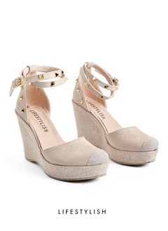 Sn-W4- Shose Heel Wedges -Beige - pzsku/Z6EA02B790E2CD3C2C81DZ/45/_/1734947809/b6b56845-2095-4792-ba83-42380276473b