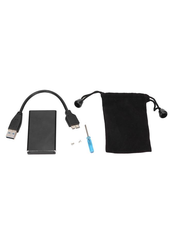 Thoraya MSATA03 Aluminum Alloy Mobile Hard Drive Box USB3.0 Mobile Hard Drive Box SSD  - Image 2
