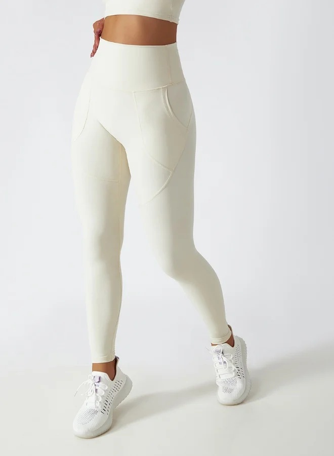 KAWN.YOGA Womens High Waist Contour Workout sport Leggings Yoga Pants Tummy Control Running Pants With Pockets.