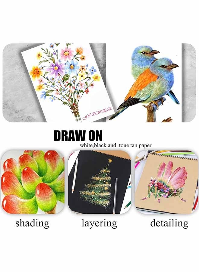Generic 36 Count Colored Pencils for Adult Artists kids Coloring Books, Soft Core, Ideal for Drawing Blending Shading,Color Pencils Set, Gift for Adults Kids Beginners  - Image 5