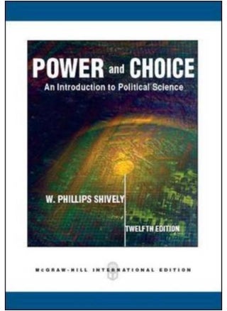 Power & Choice: An Introduction to Political Science - pzsku/Z6EA066C095ACDBFA644CZ/45/_/1705919325/3682e7d6-1161-4009-b780-4368537cb316