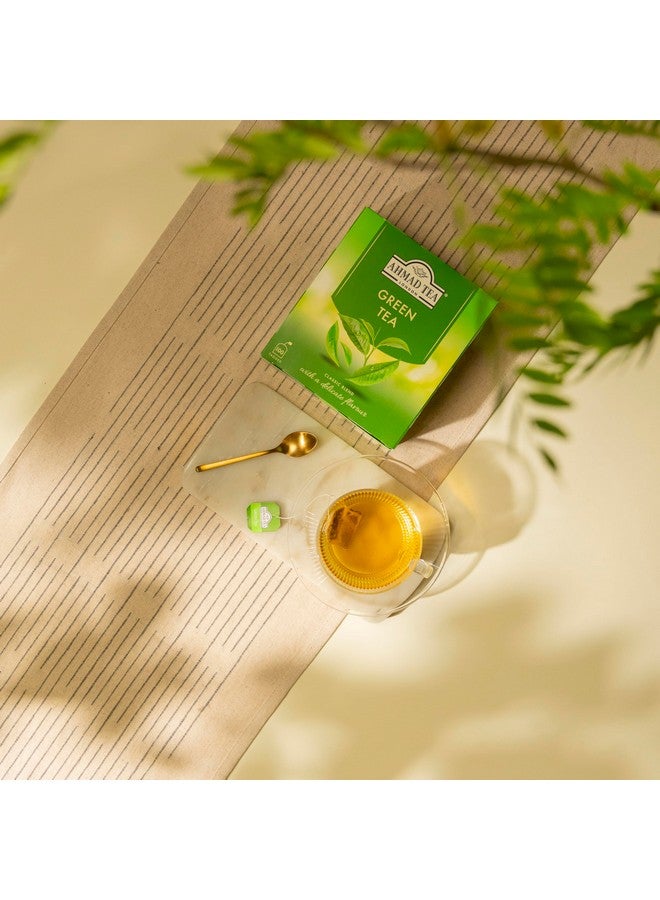 Ahmad Tea Green Tea, Green Tea Teabags 100 ct - Caffeinated & Sugar-Free - Image 4