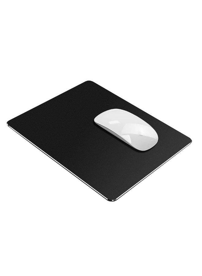 Vaydeer Mouse Pad Premium Hard Metal Aluminum Mousepad Double Side Waterproof Ultra Smooth Mouse Pad for Fast and Accurate Mouse Control for Office and Gaming, 9.05 * 7.08 Inch - Image 1