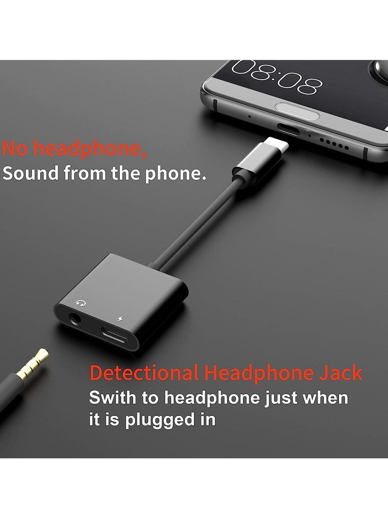 USB C to 3.5mm Headphone Adapter,60W Fast Charge,Type C Audio Jack Earphone Aux Converter,Work for iPad Pro/Air 4 - Image 5