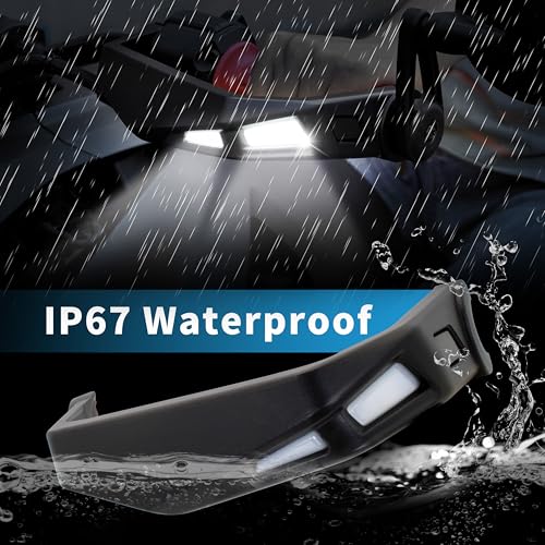 VEISUTOR Handguards Lights for Can Am Ryker, Black Aluminum Hand Guards Hand Shield Protector LED Lights Kit for Can-Am Ryker 600 900 Sport & Ryker Rally Edition All Models, Replace #219400998 - Image 4