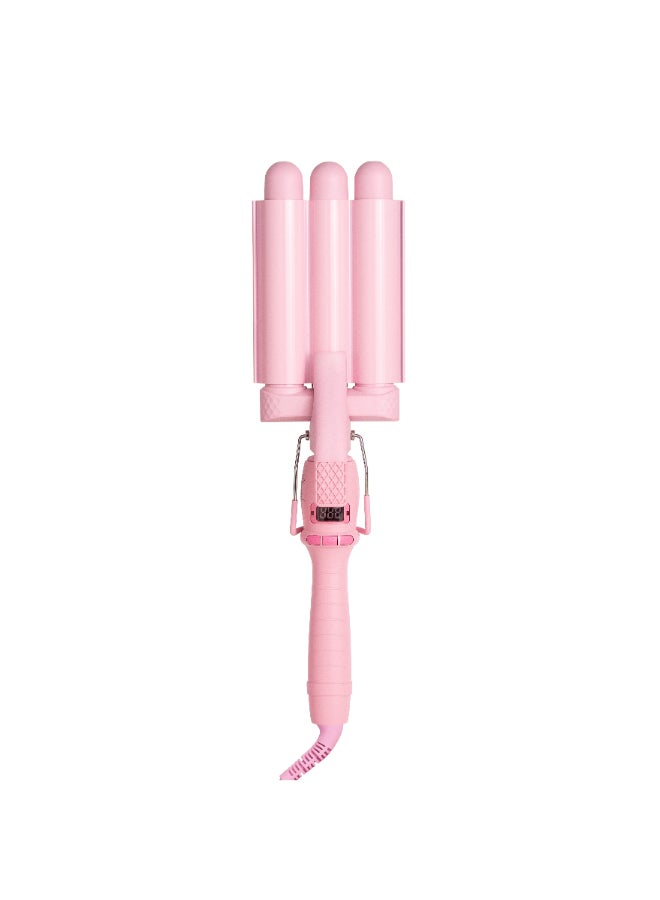 Mermade Hair موجة صغيرة 25 مم - وردي - Image 1