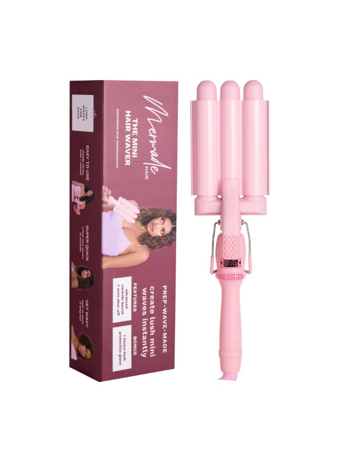 Mermade Hair موجة صغيرة 25 مم - وردي - Image 3