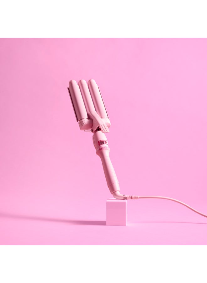 Mermade Hair موجة صغيرة 25 مم - وردي - Image 4