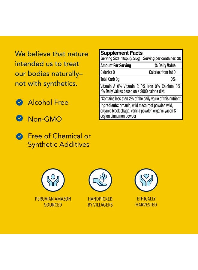 NORTH AMERICAN HERB & SPICE MacaMilk - 3.5 oz - Purple Maca & Wild Chaga Drink Mix - Supports Healthy Hormone & Energy Response, Healthy Muscular Function - Non-GMO - 30 Servings - Image 4