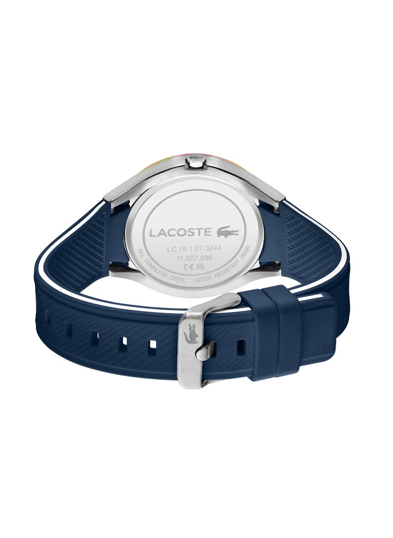 LACOSTE - ساعة رجالية دائرية أنالوج بعلبة زرقاء - 2011331 - Image 1