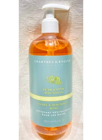Crabtree & Evelyn Crabtree  Evelyn Pear  Pink Magnolia Uplifting Hand Wash 169 oz 