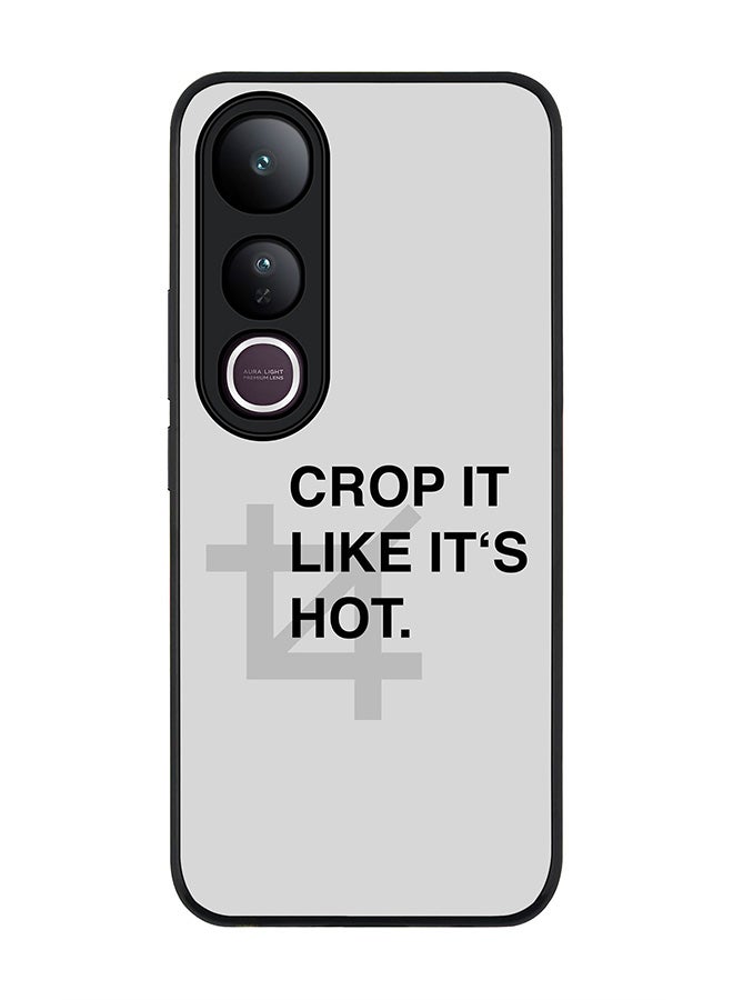 Stylizedd For vivo V50 Lite Case,Slim fit Camera Protection, Shockproof Thin Phone cover  - Crop It