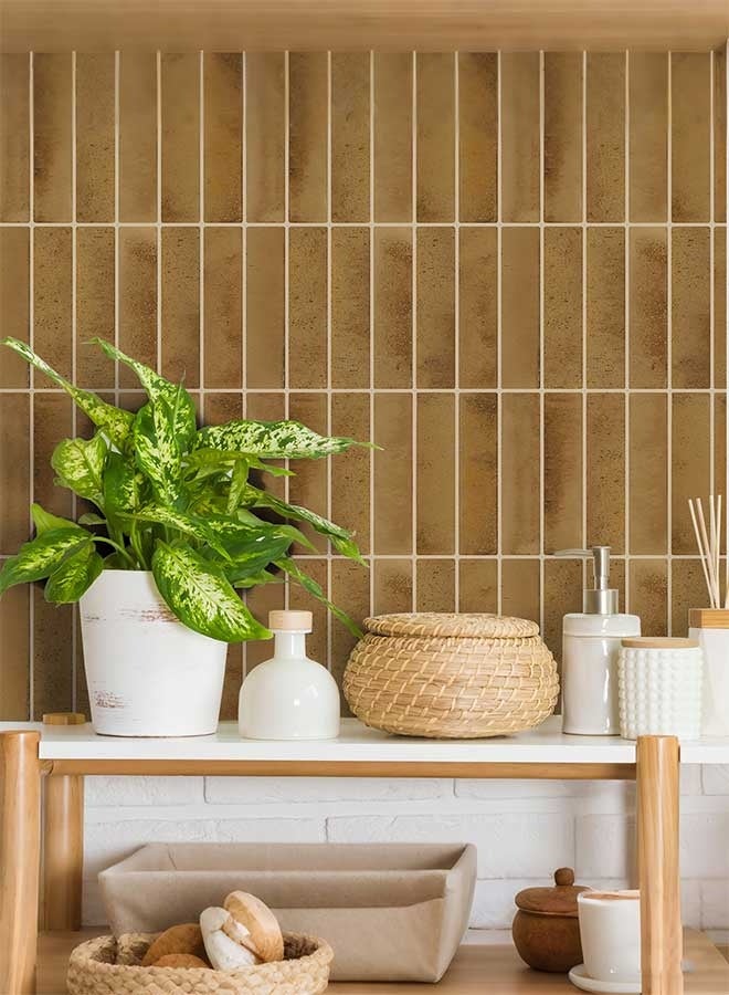 RAWAID Peel and Stick Backsplash Tiles, 5 Sheets 3D Self Adhesive Stick on Tiles Kitchen Backsplash, Stick on Wall Tiles for Kitchen, Bathroom, Wall Tile, 23 x 29 cm - Image 3