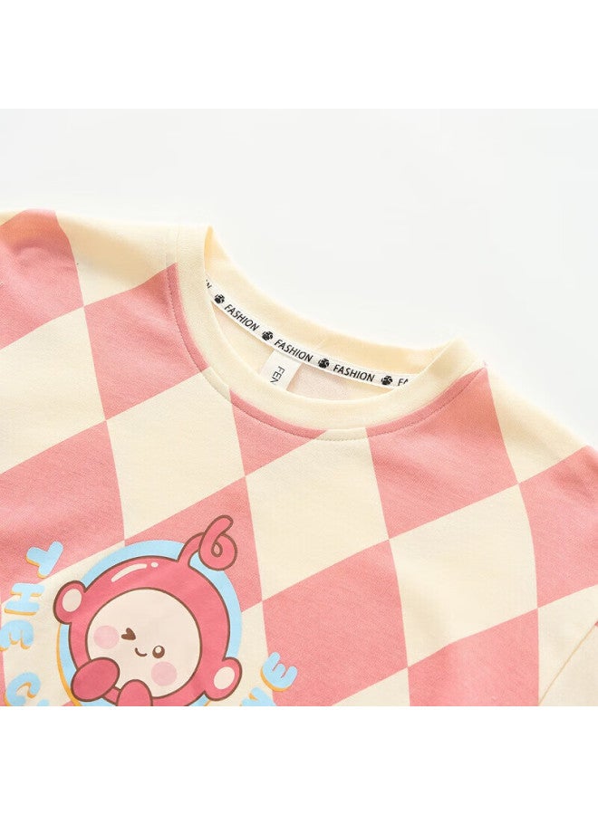Fenton Fenteng Children's Pajamas For Girls, Pure Cotton Spring Season, Big Girls Can Wear Outside, Girls' Loungewear Q9x24790047 - Image 2